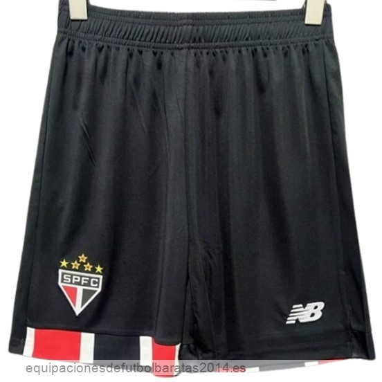 Nuevo 2ª Pantalones São Paulo 24/25 Negro Baratas